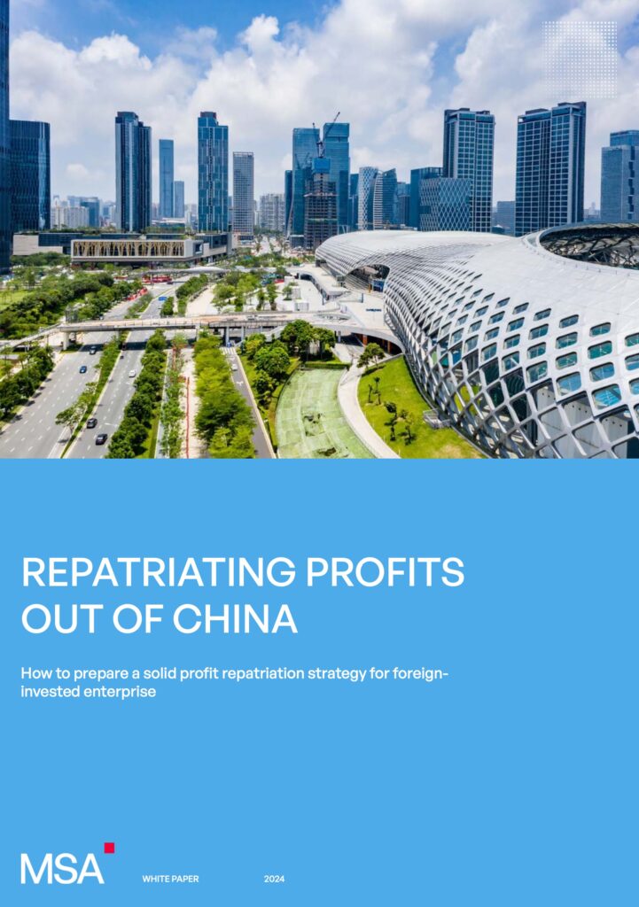 Profit Repatriation