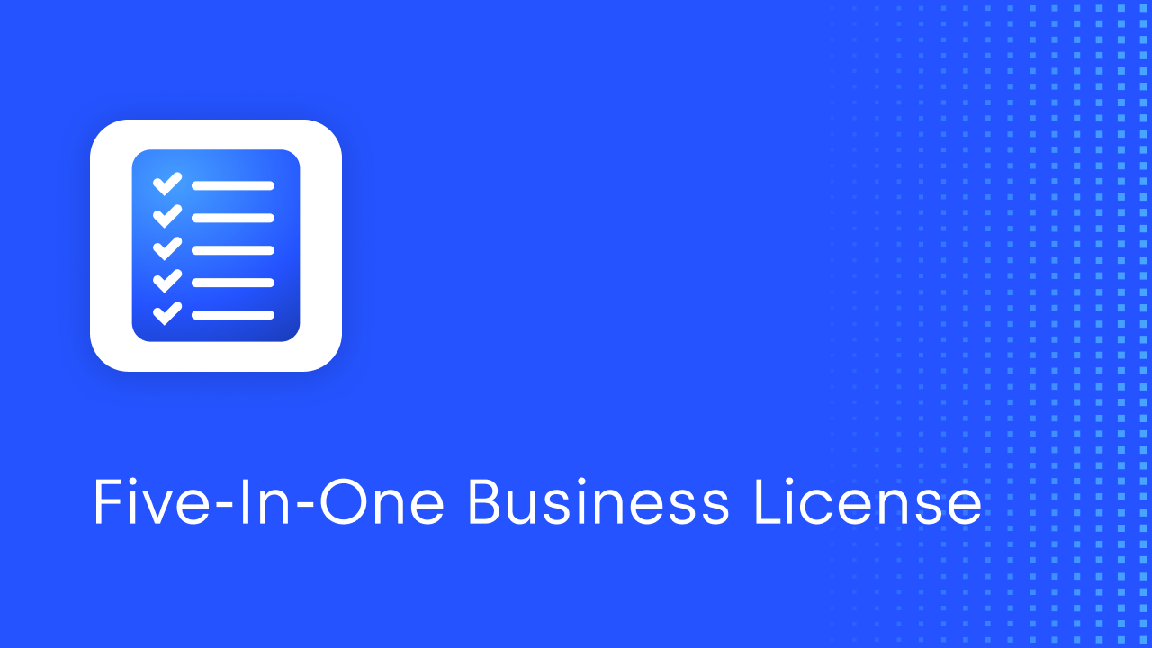 Five-In-One Business License